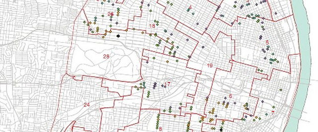 Streets Not Through: An Analysis of the Blockages and Barricades to the St. Louis Street Network