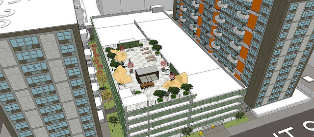 Parking Garage Proposed for Plaza Square, Challenging National Register Status