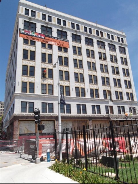 Metropolitan Building in Grand Center Nearing Completion