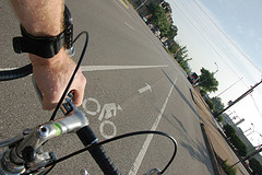 “As a matter of policy, we don’t build dedicated bike lanes.” – St. Louis County