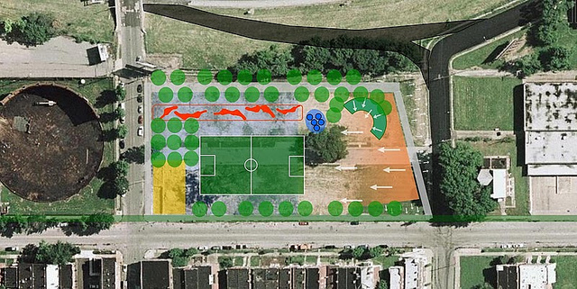 New Park in The Grove Almost Ready for Primetime: Form Takes Shape, Priorities Still to be Set