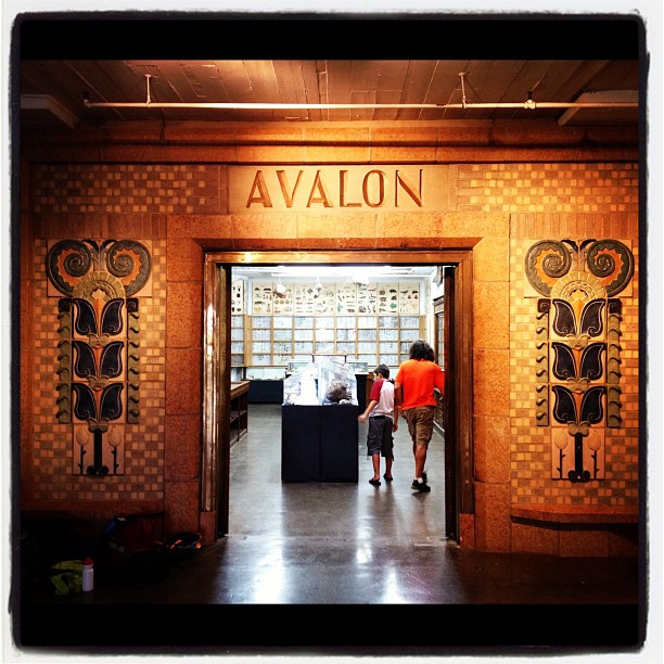 Avalon Theater Partially Reconstructed Inside City Museum