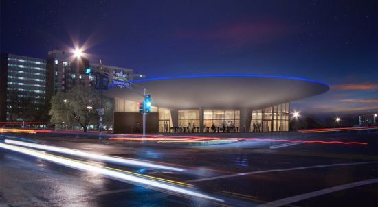 Starbucks, Chipotle to Occupy Former Phillips 66/Del Taco Saucer in Midtown