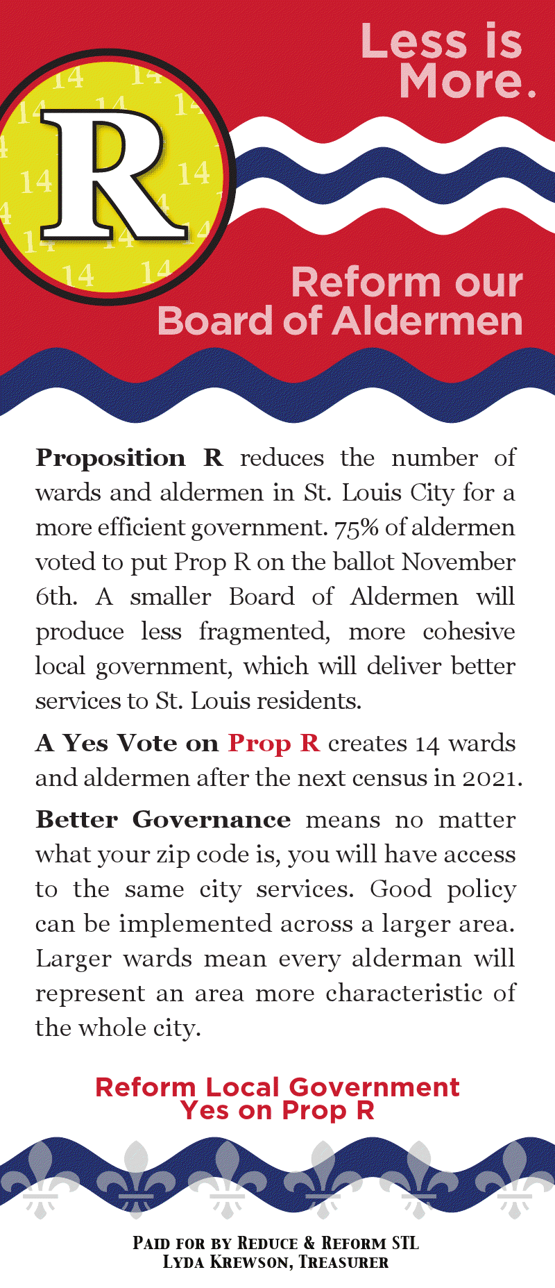 Less is More: Prop R TV Ad Hits the Air Tomorrow