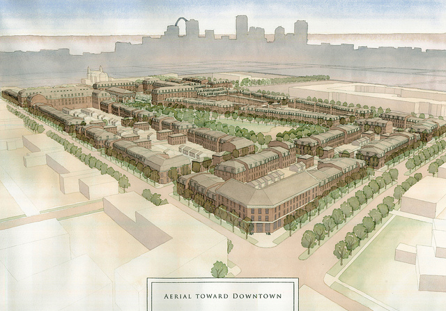 What Should Be: Pruitt-Igoe as a Walkable, Mixed-Use Neighborhood