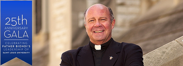 St. Louis University President Father Lawrence Biondi Announces Plan to Step Down