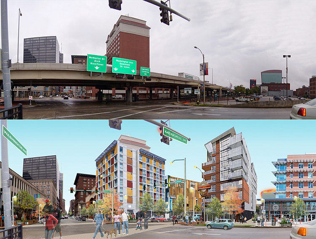 St. Louis Pulls I-70 to Boulevard Conversion from Downtown Multimodal Access Study
