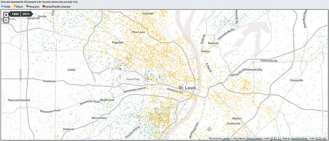 Mapping Poverty in the St. Louis Metro 1980-2010