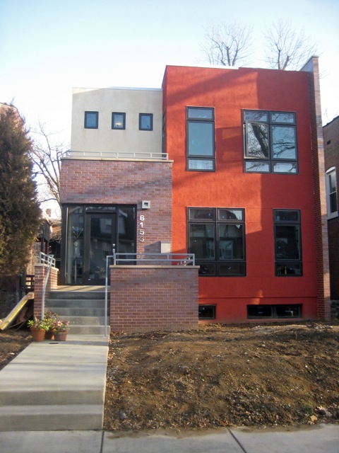Vacant Lot in Skinker-DeBaliviere Becomes Contemporary New Home (6153 Pershing)