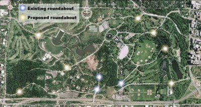 More Roundabouts for Forest Park: a straighforward path to a safer, more enjoyable park