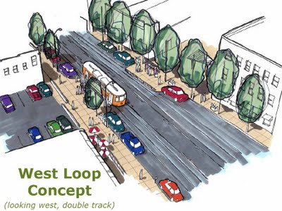 Public Gets First Look at Loop Trolley Details, Feedback Solicited On Track Options