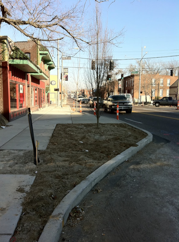 KMOV investigates road diet in The Grove: “What’s being done to give the drivers a break?”