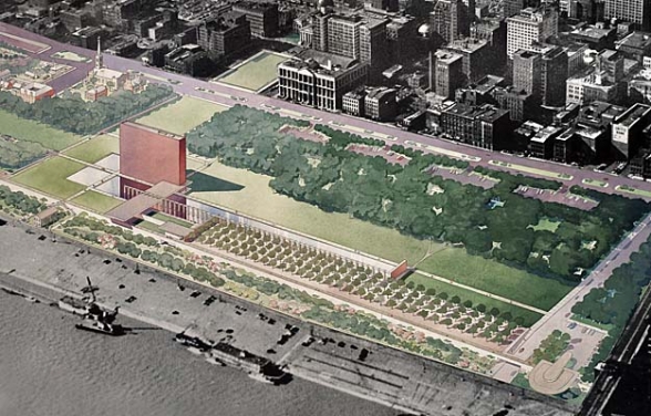 Armstrong Wins Jefferson Memorial Competition, Runner-up Saarinen’s “Arch” Deemed “High-risk”