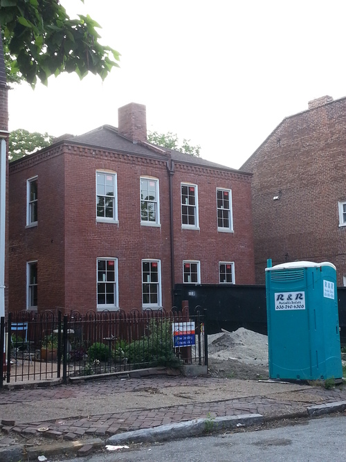 Soulard Rehab Nearly Complete (2409-11 Menard)