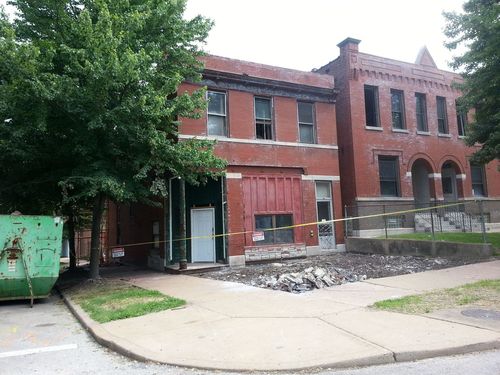 Tower Grove South Properties Under Rehab (3727 and 3731 McDonald)