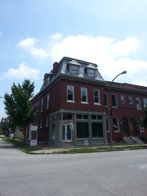 Rehab Work Picks Back Up at Benton Park Mixed Use Corner (3300 Lemp)