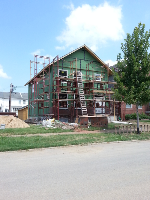 Two New Single Family Homes Under Construction in Skinker DeBaliviere (5785 and 5797 McPherson)