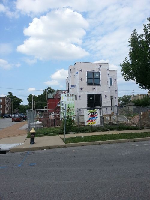 Olive Green Development Progressing in Gaslight Square (4165 Olive)