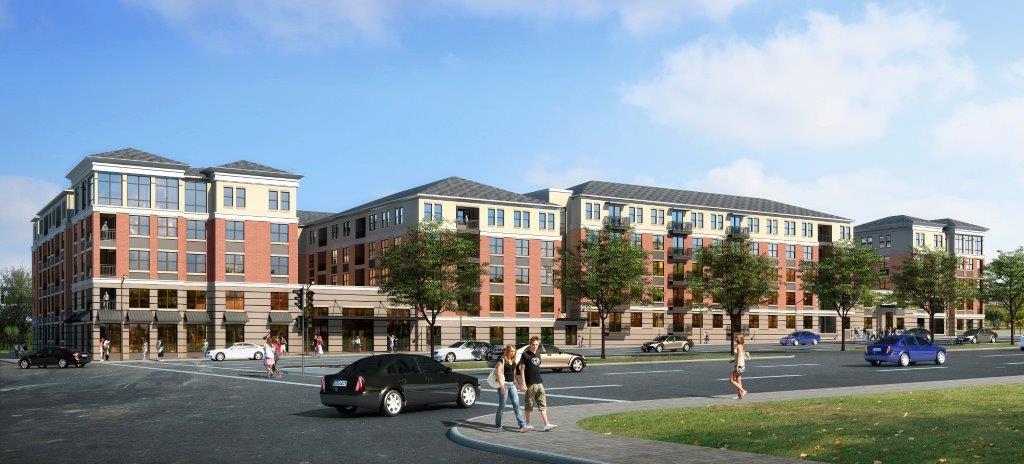 164-Unit Residential Infill to Replace Mobil Gas Station in Burgeoning Midtown