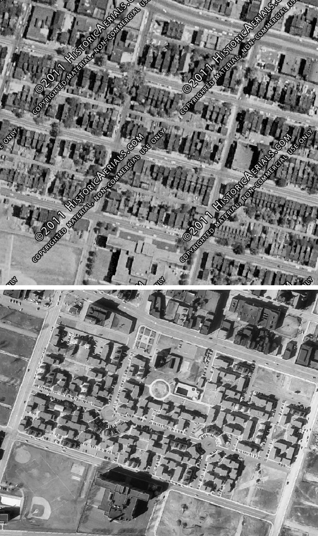 Mill Creek Valley Before and After