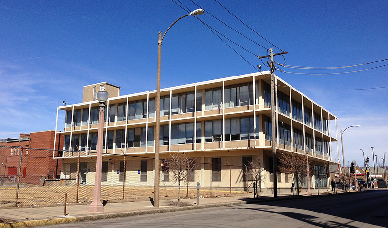 Apartments, Bank Proposed for 1957 Obata Designed 4100 Lindell