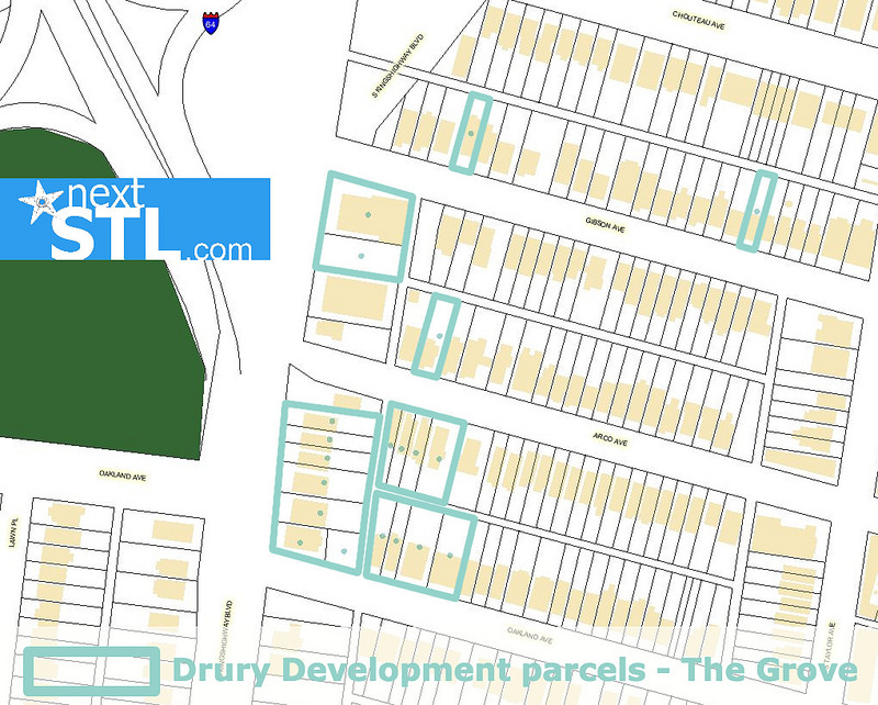 Drury Eyes Future Hotel, Adds 15 Parcels to Holdings in Forest Park Southeast