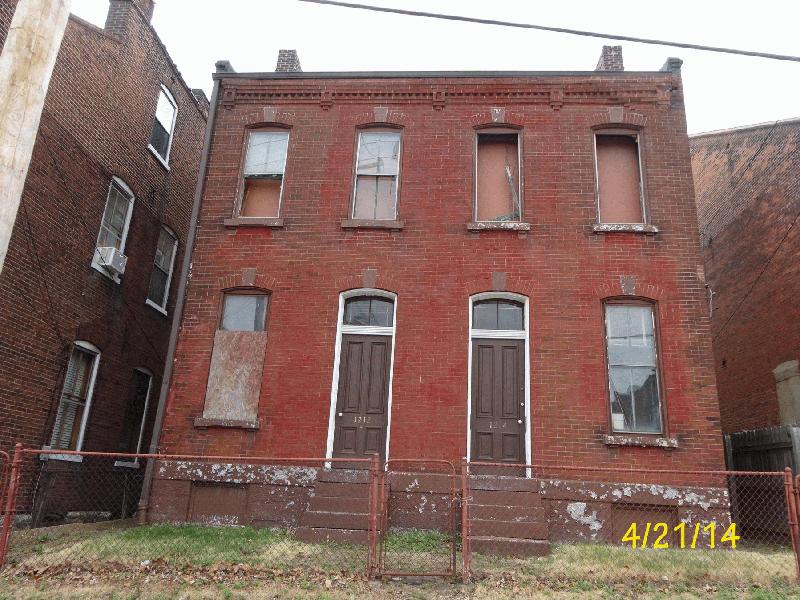 Vacant, Damaged Soulard Building to be Rehabbed (1212-14 Lynch)