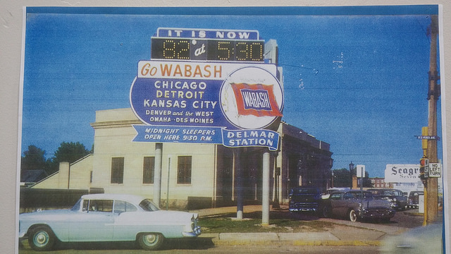 Wabash Station, Delmar MetroLink Station - St. Louis, MO