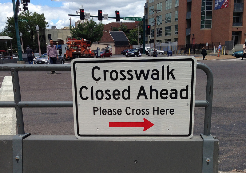 BJC, City Streets Department Remove Crosswalk, Create 8-minute Intersection