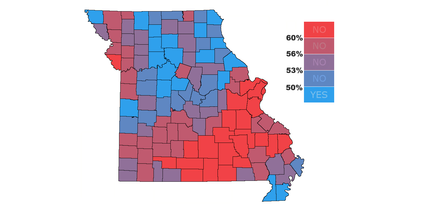 Transportation Sales Tax Loses Big: Urban Vote Leads 18% Defeat