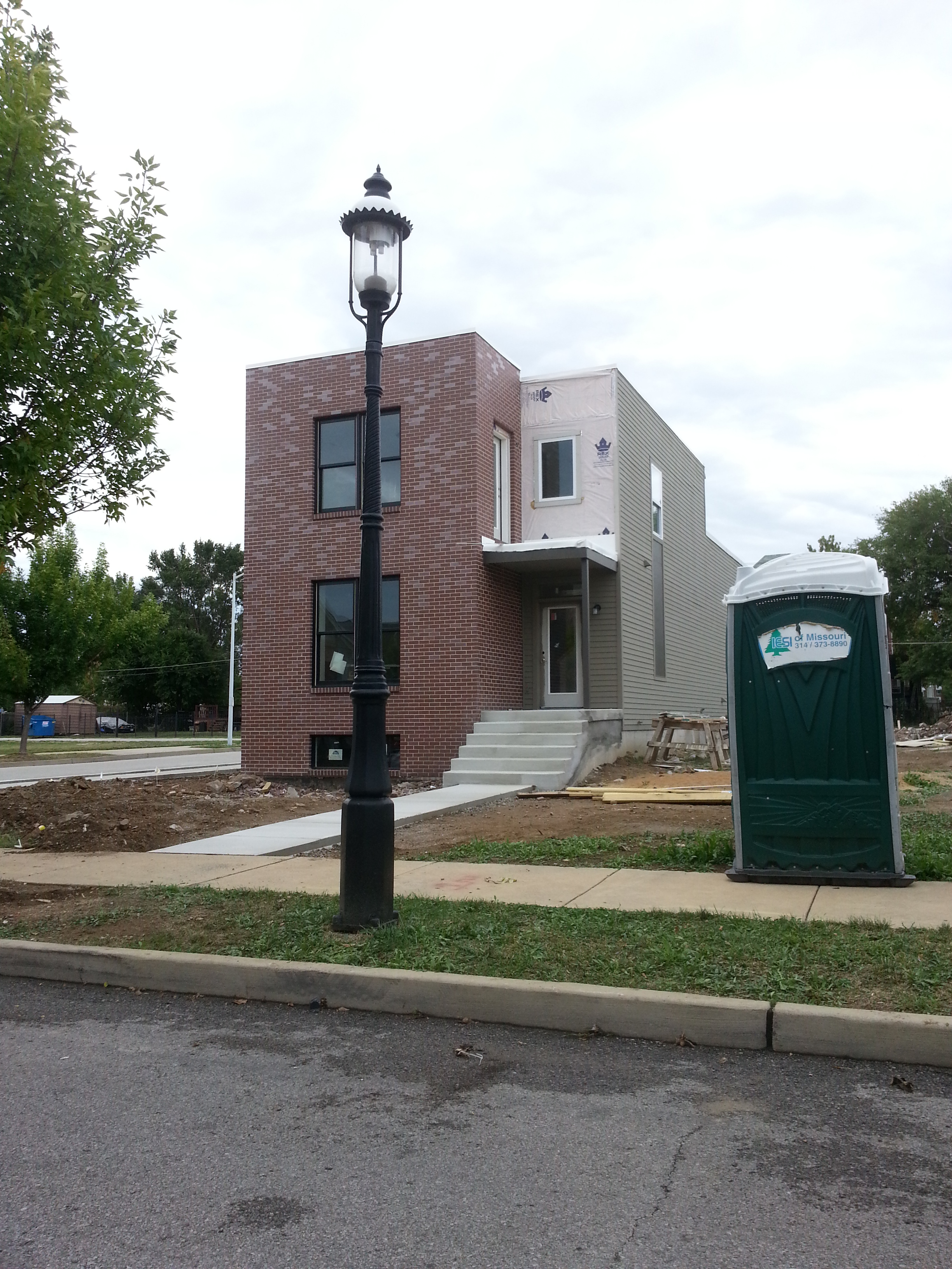 Two New Homes Coming to Gaslight Square (4161 and 4163 Olive)