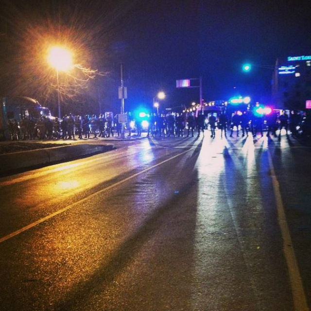 Seven Impressions of South Grand from the Night of The Decision