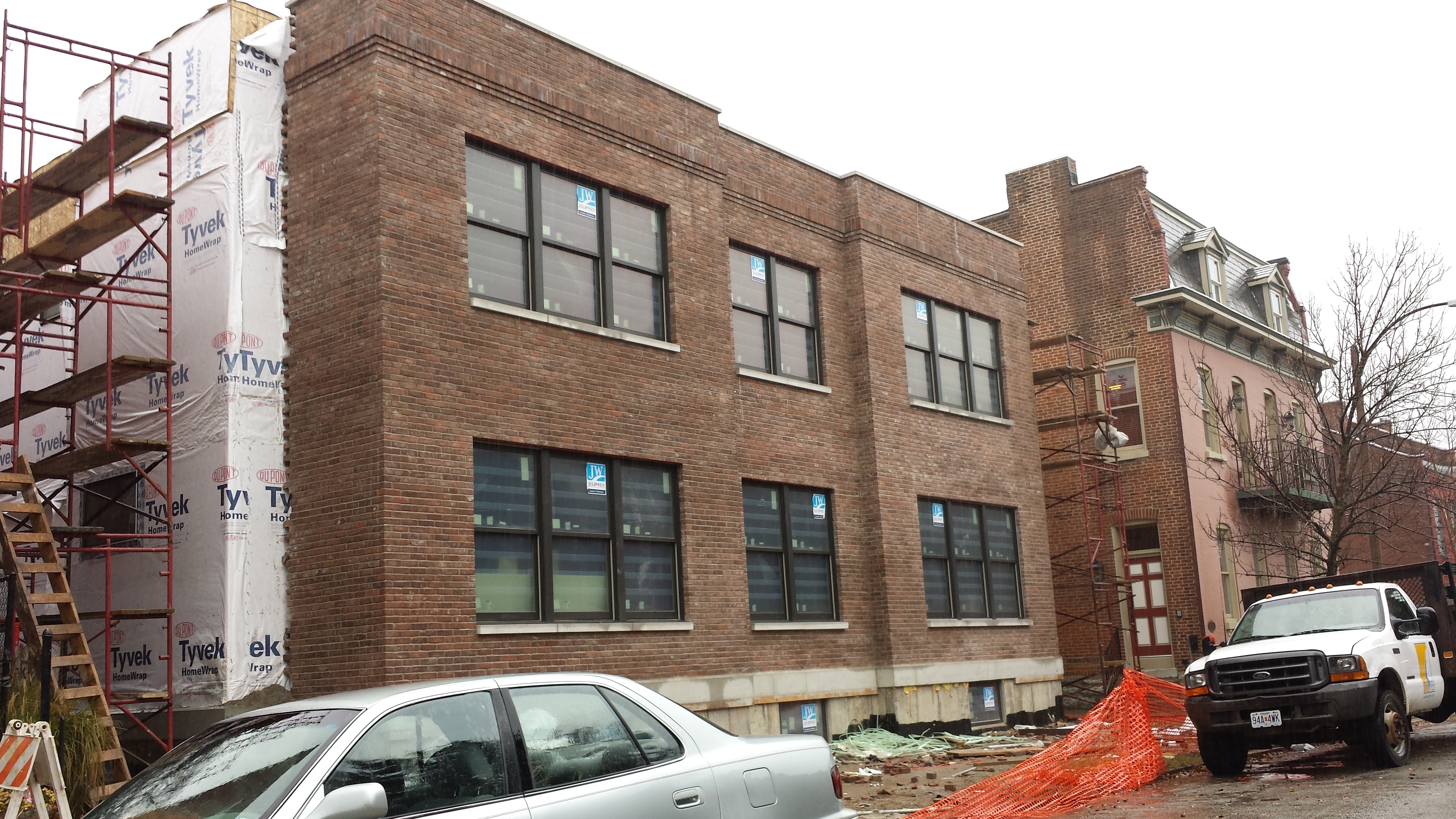 Work Progressing on Benton Park Infill Home (2834 McNair)