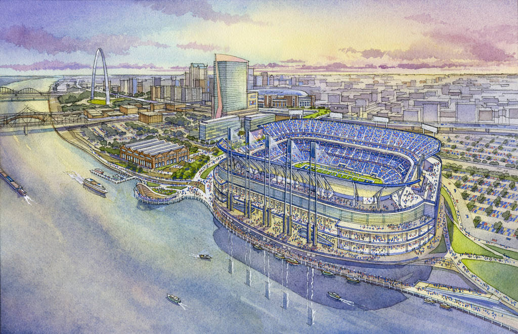 St. Louis Strikes Back: NFL Proposal for Riverfront Stadium Unveiled