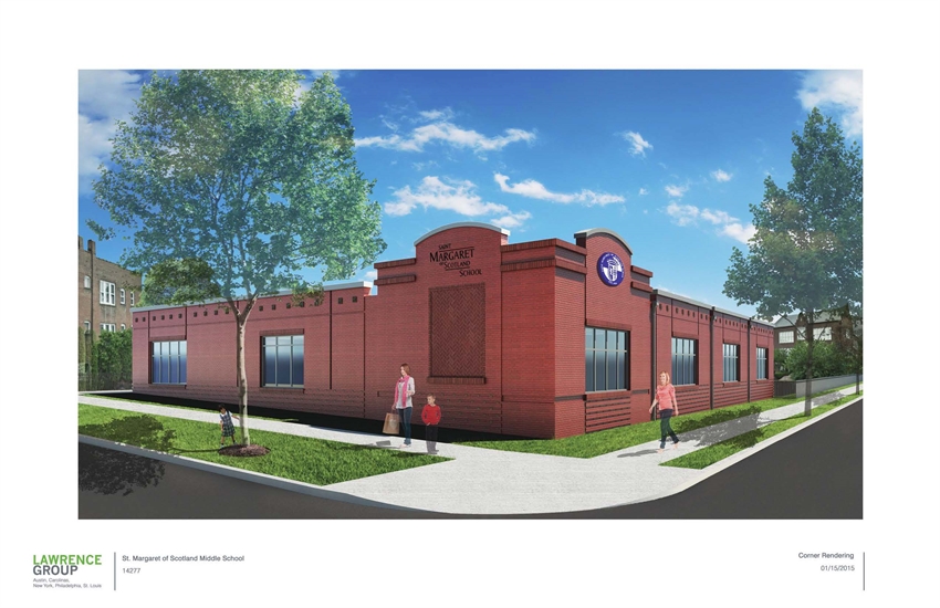 St. Margaret of Scotland Expanding, Constructing New School Building in Shaw