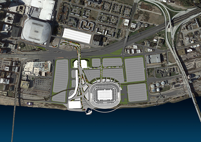 Do The Math: North Riverfront Stadium Site Produces $450K in Property Tax As-Is