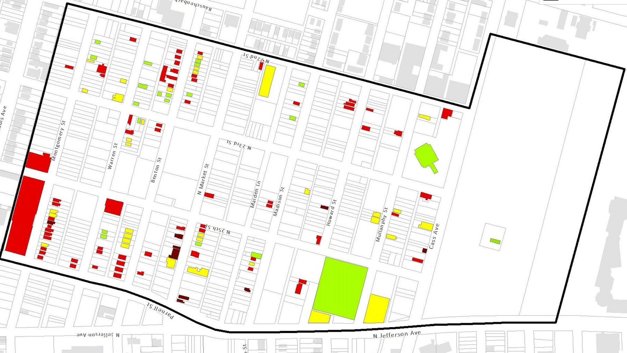 How to Blight 100 Acres of St. Louis City