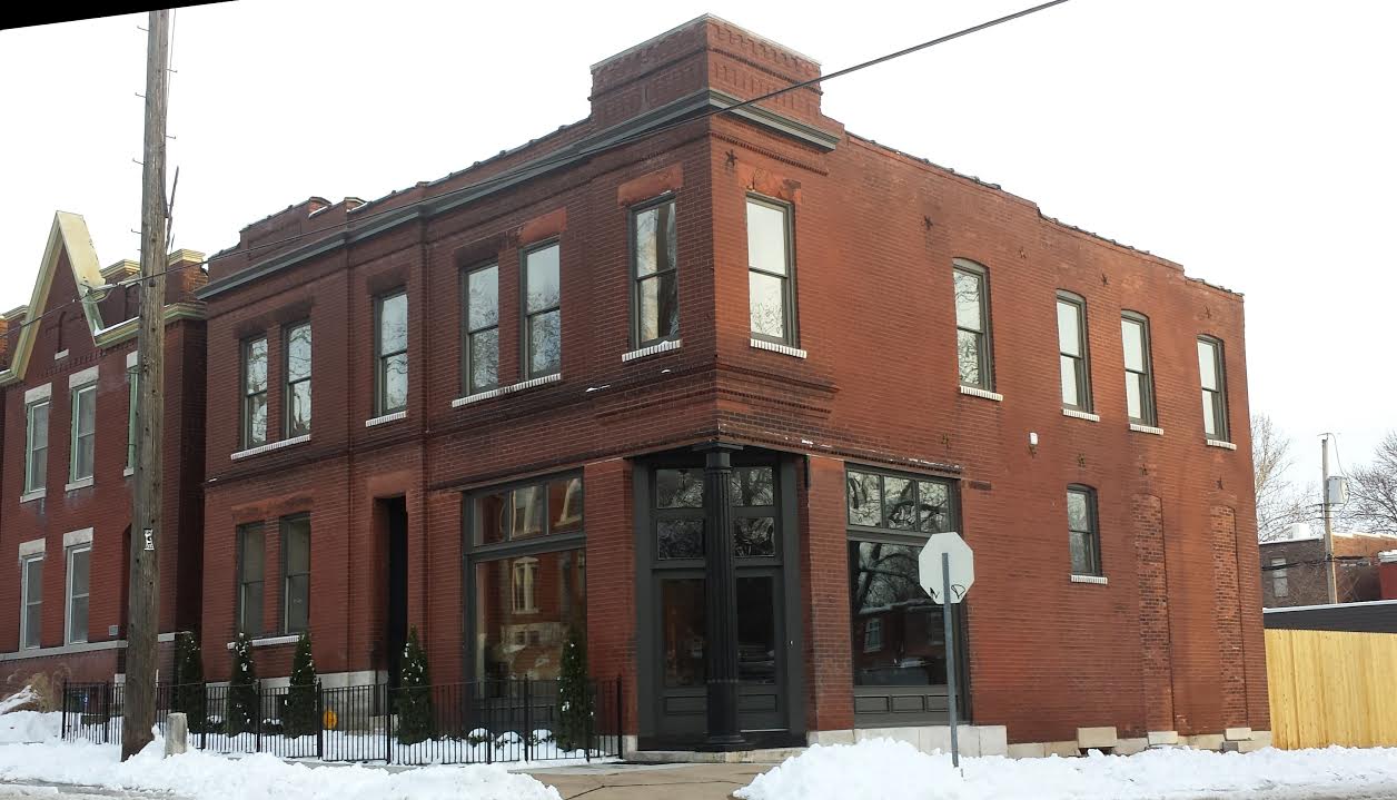 Rehab of Benton Park Corner Building Nearing Completion (1956 Wyoming)