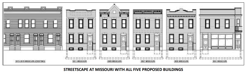 First of Five New Homes in Benton Park to be Built Soon? (3011 Missouri)