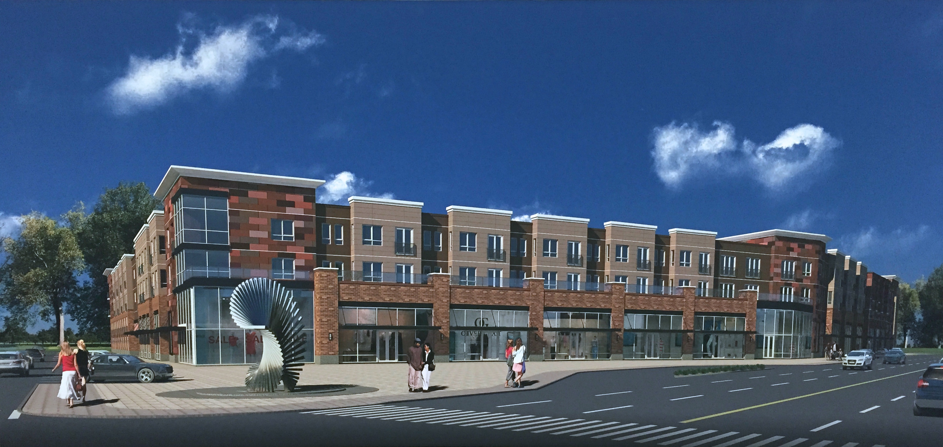 Chouteau’s Grove Development Drops Grocer, Sheds Units, Gains Better Design