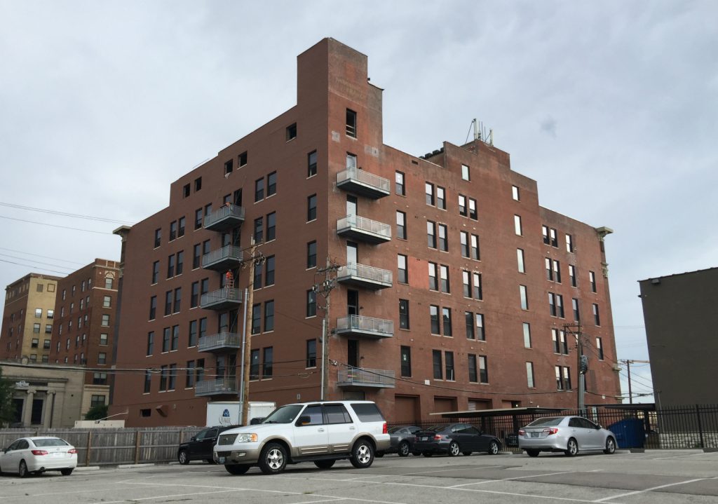 Euclid Plaza balconies