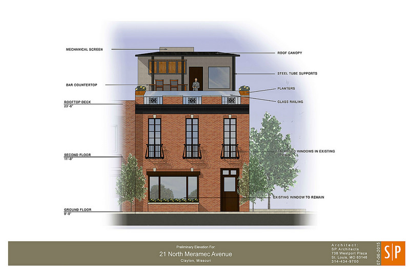 Addition, Renovation Planned for 21 N. Meramec in Clayton