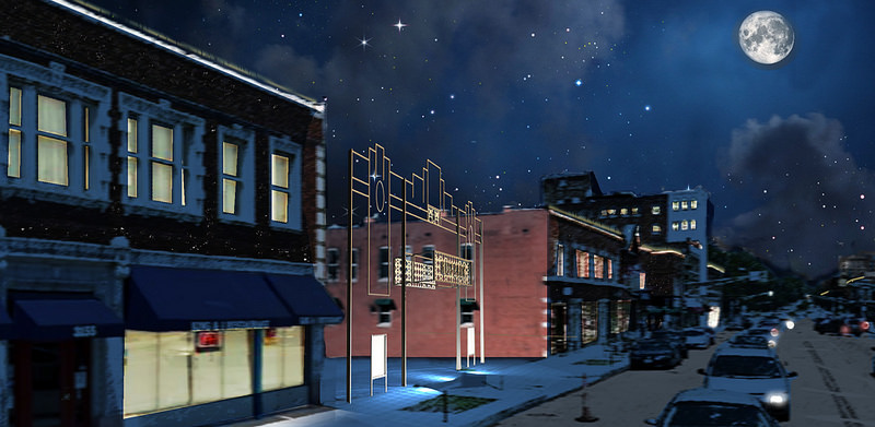 South Grand Seeks to Add “Ritziata” Ghost Facade to Ritz Park