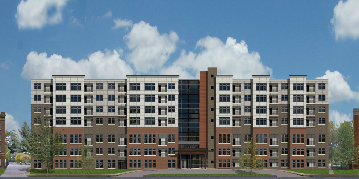 New Apartment Building Proposed for Pershing Avenue Surface Parking Lot