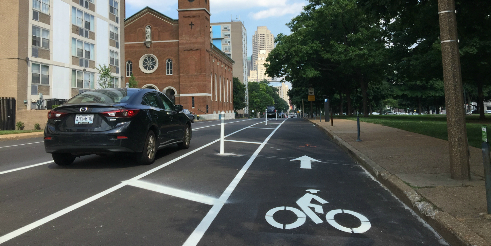 Riding St. Louis’ First Protected Bike Lane [Video]