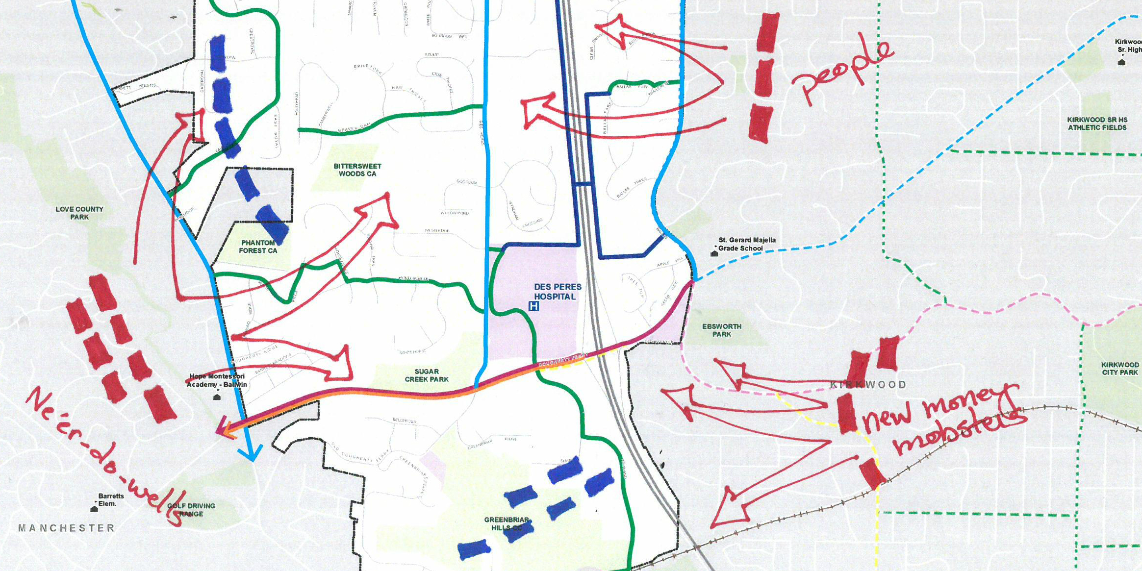 Revealed: Des Peres Invasion Plans