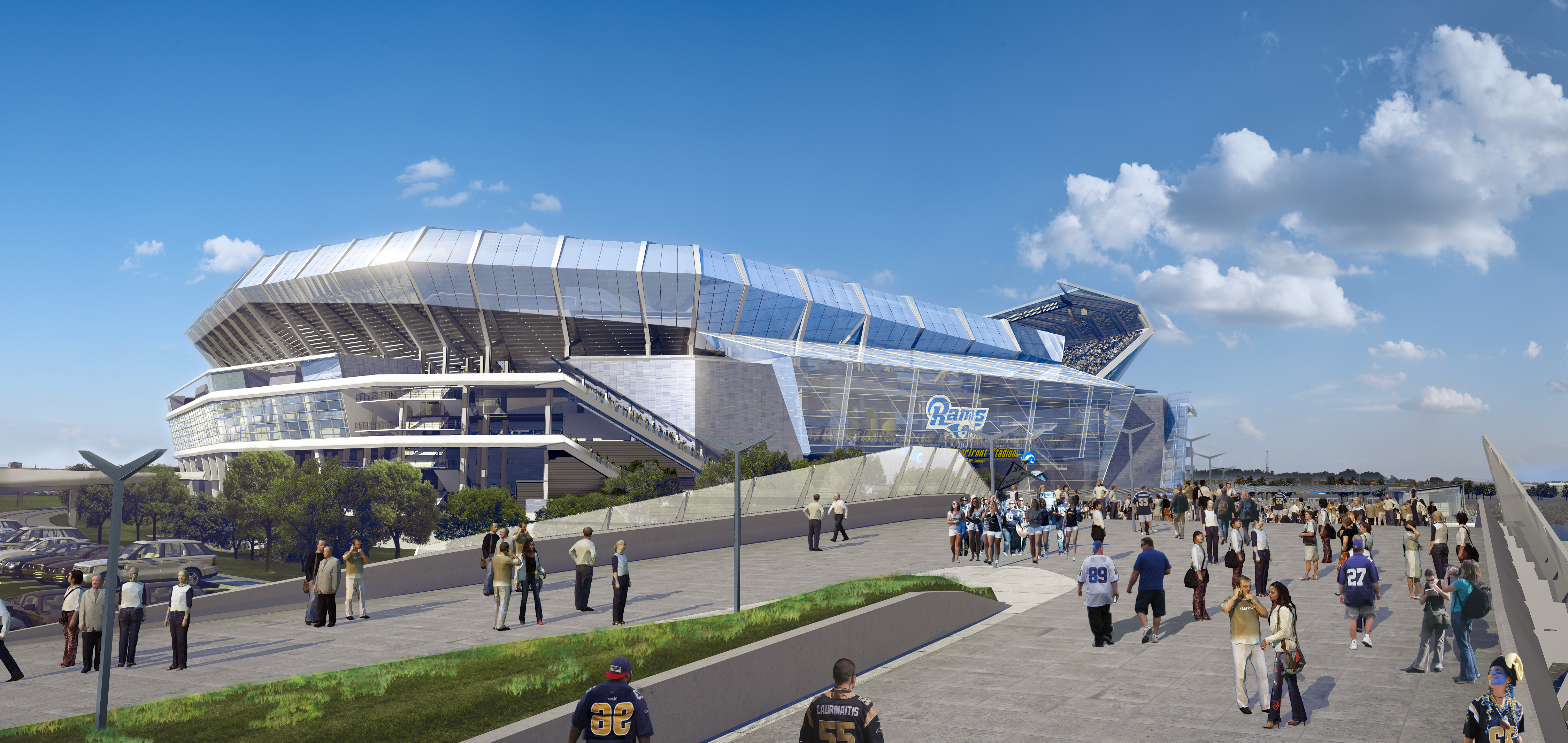 NFL stadium proposal - St. Louis, MO 09/01/2015