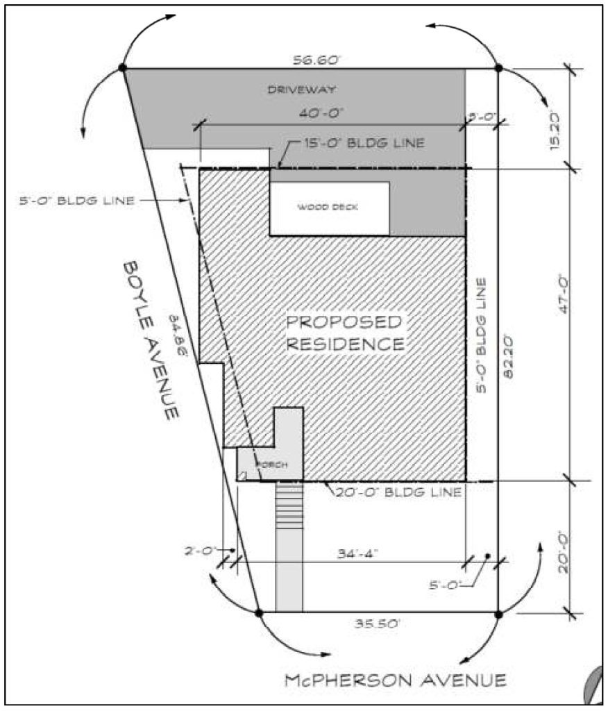 4300 McPherson site plan