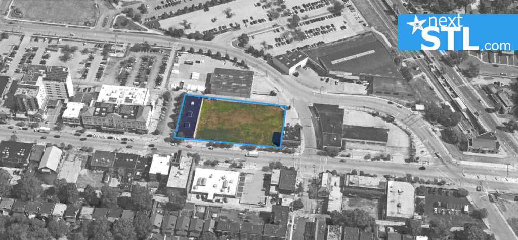 6103-6133 Delmar map