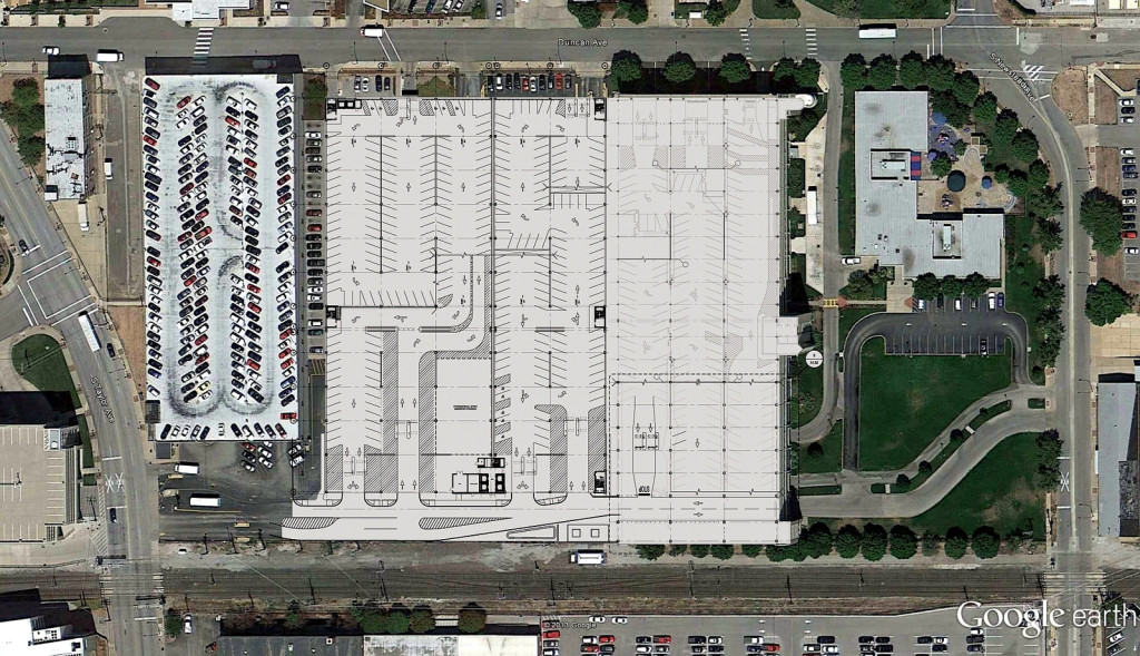 BJC parking garage